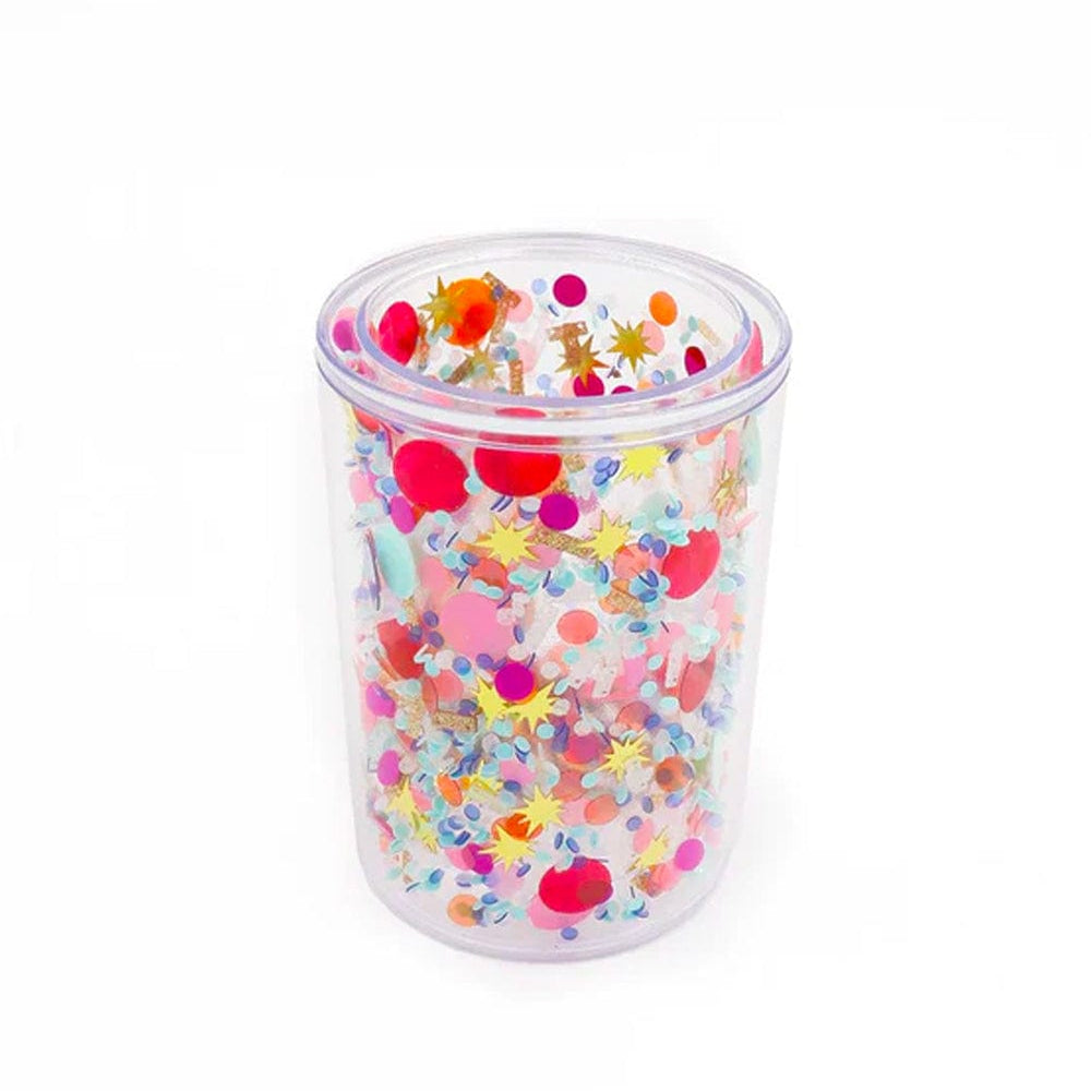 Multipurpose Confetti Pen Cup Organizer