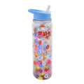 Little Letters Confetti Water Bottle with Straw