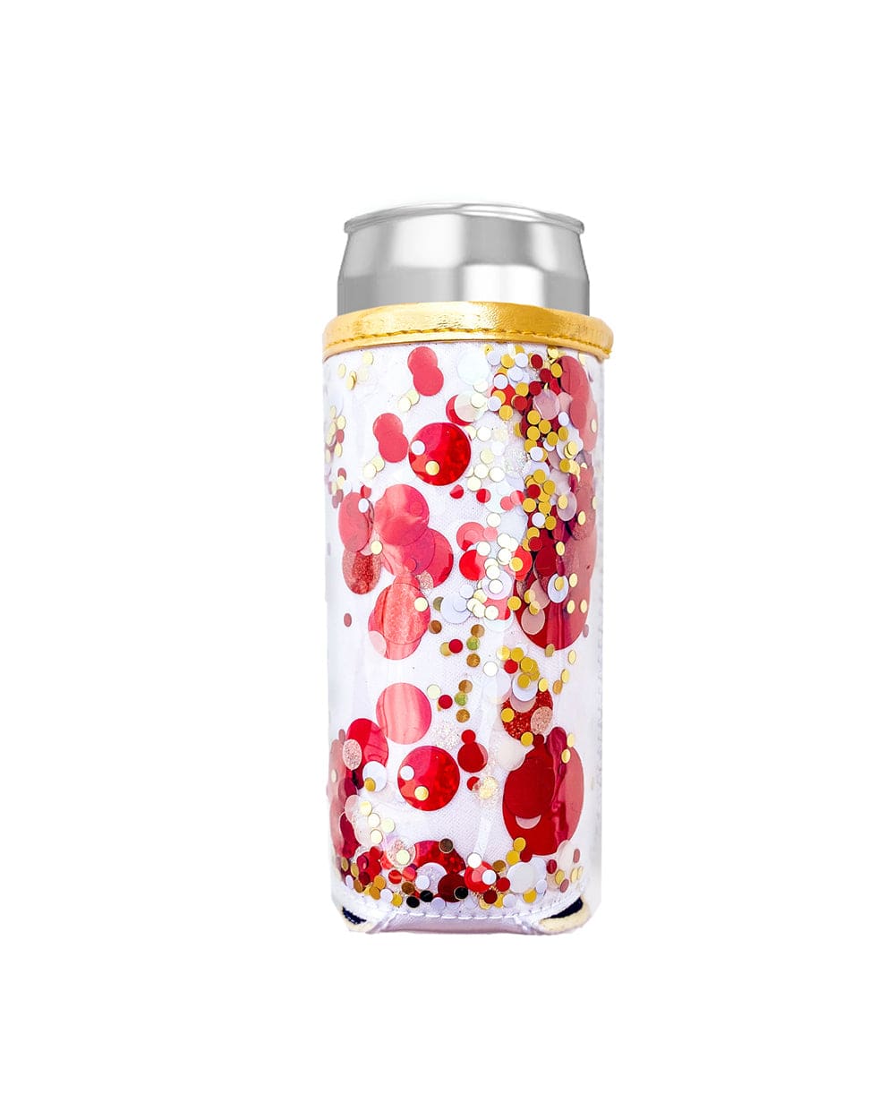 Spirit Squad Confetti Skinny Can Drink Sleeve