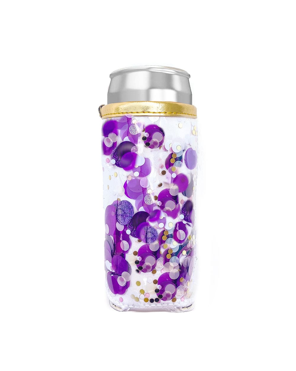 Spirit Squad Confetti Skinny Can Drink Sleeve