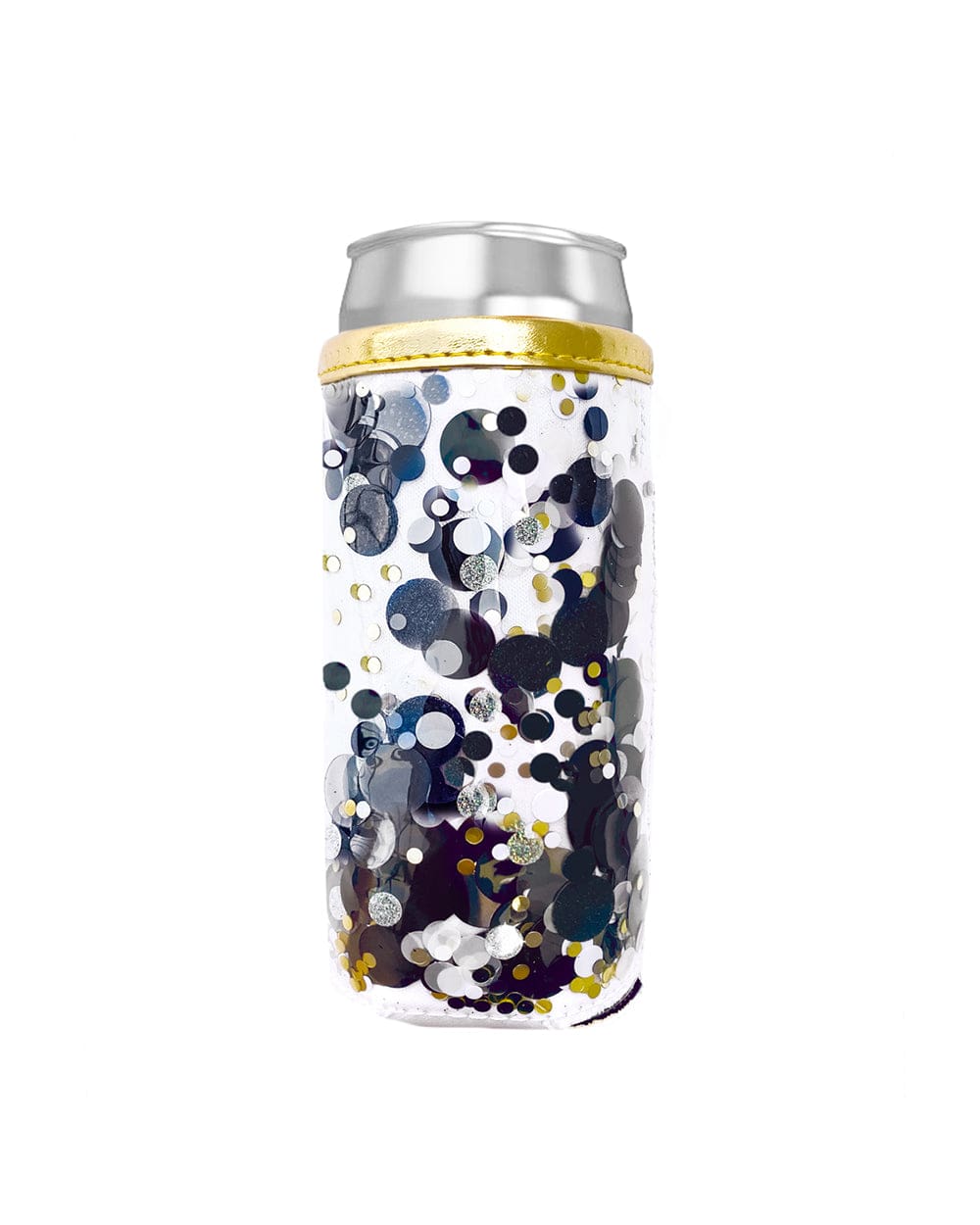 Spirit Squad Confetti Skinny Can Drink Sleeve