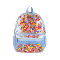 Little Letters Confetti Clear Backpack