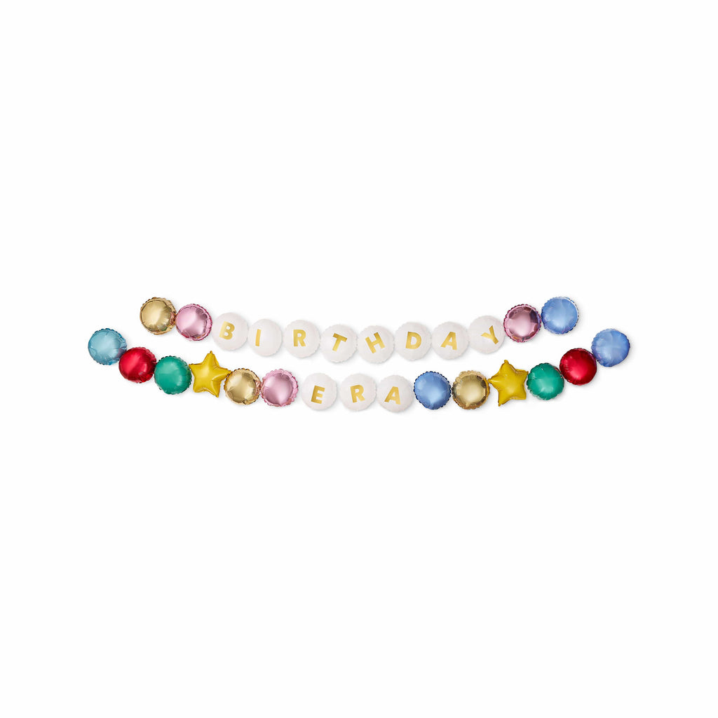 Beaded In Fun Customizable Balloon Garland Banner (60 ct)