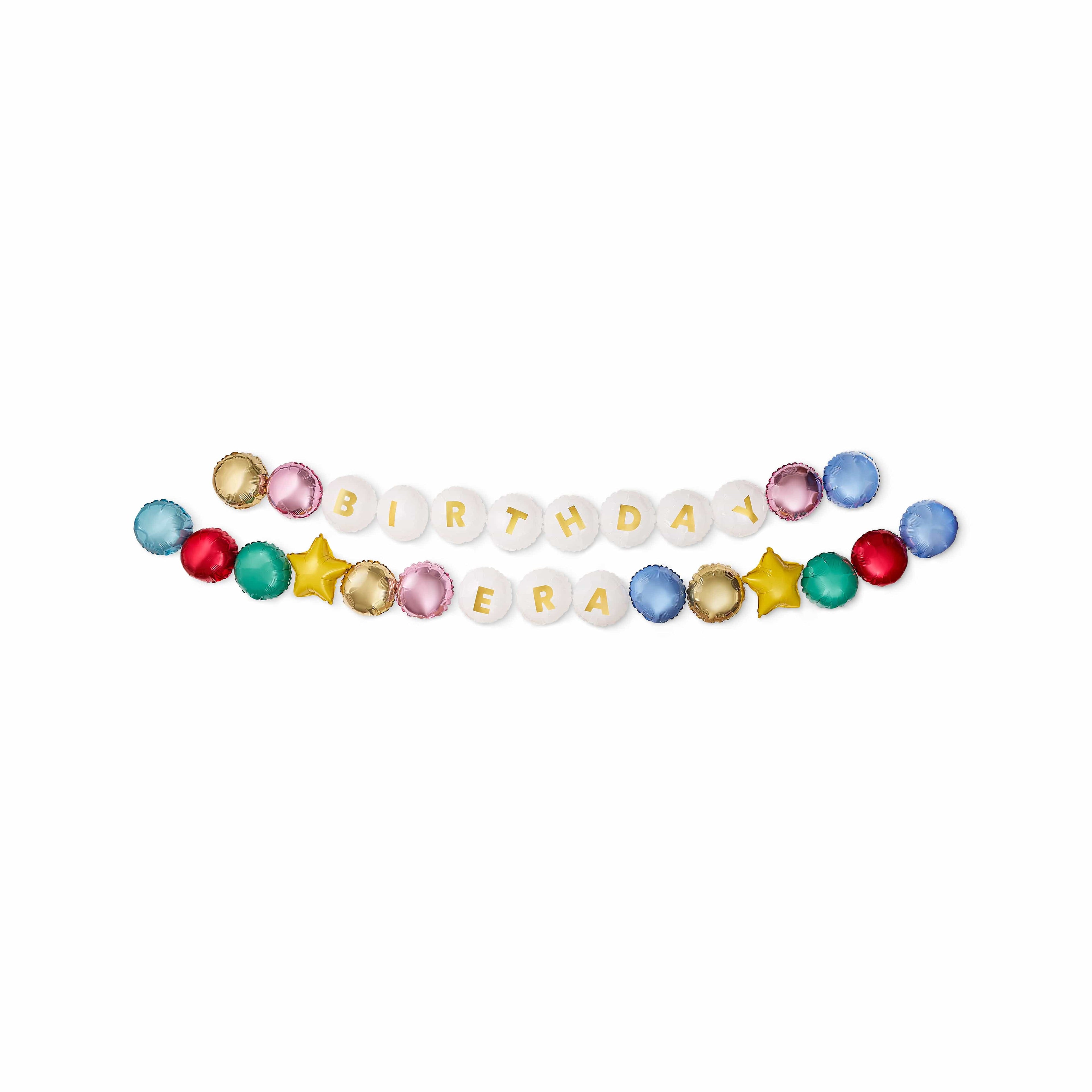 Beaded In Fun Customizable Balloon Garland Banner (60 ct)