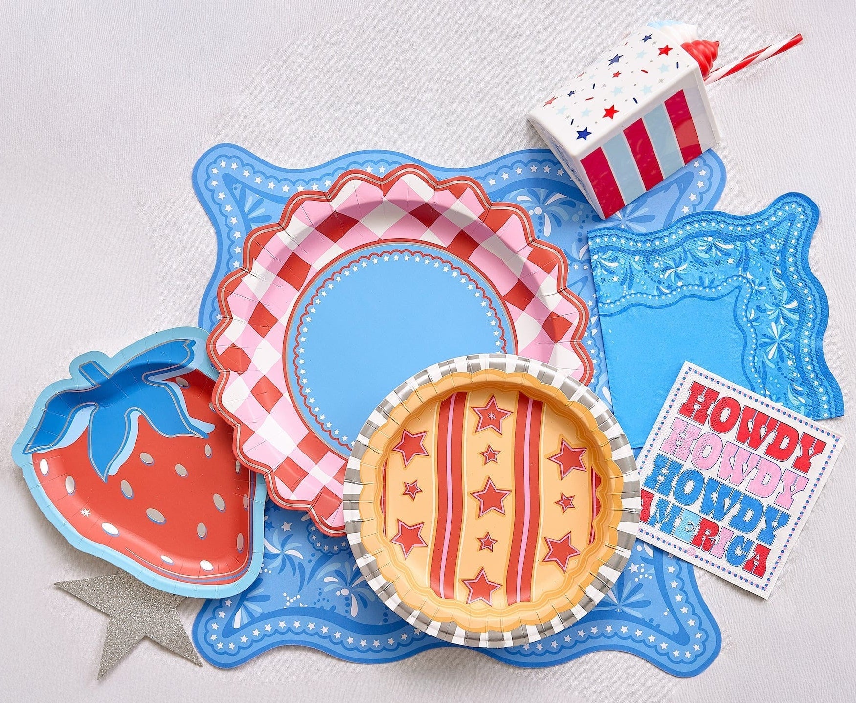 Patriotic Tableware Party Kit