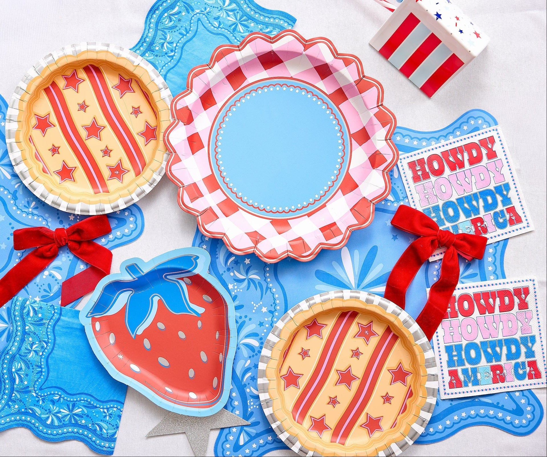 Patriotic Tableware Party Kit