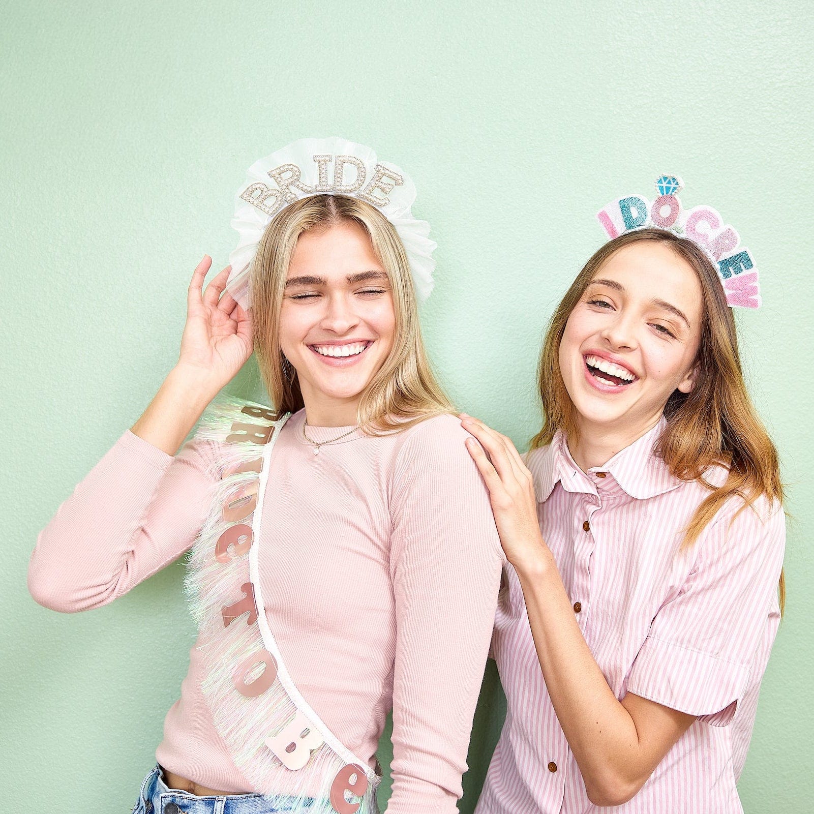 Bridal Party Headband Bundle - Bride & I Do Crew (5-Piece Set)