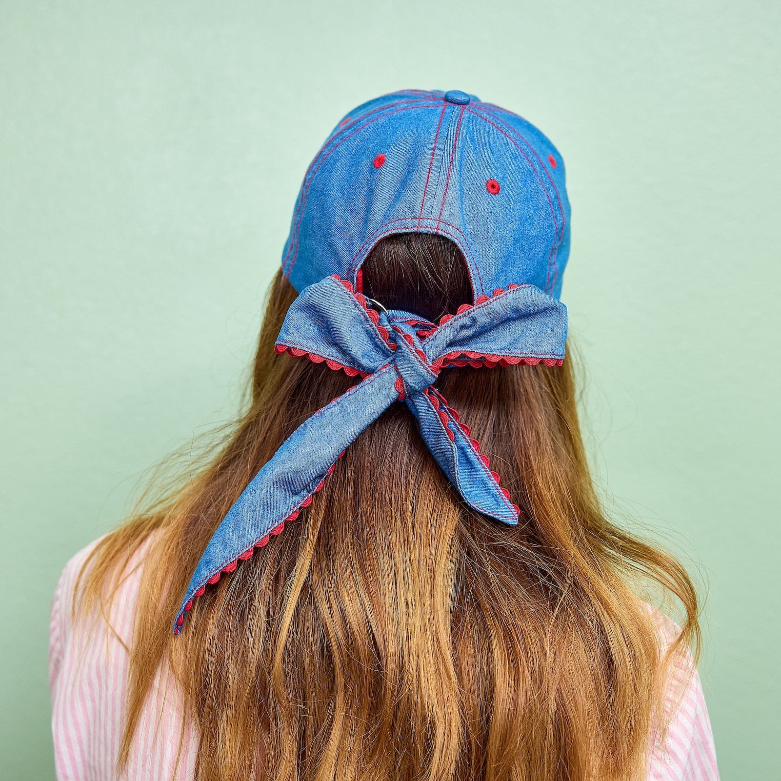 Big Bow Energy Denim Hat