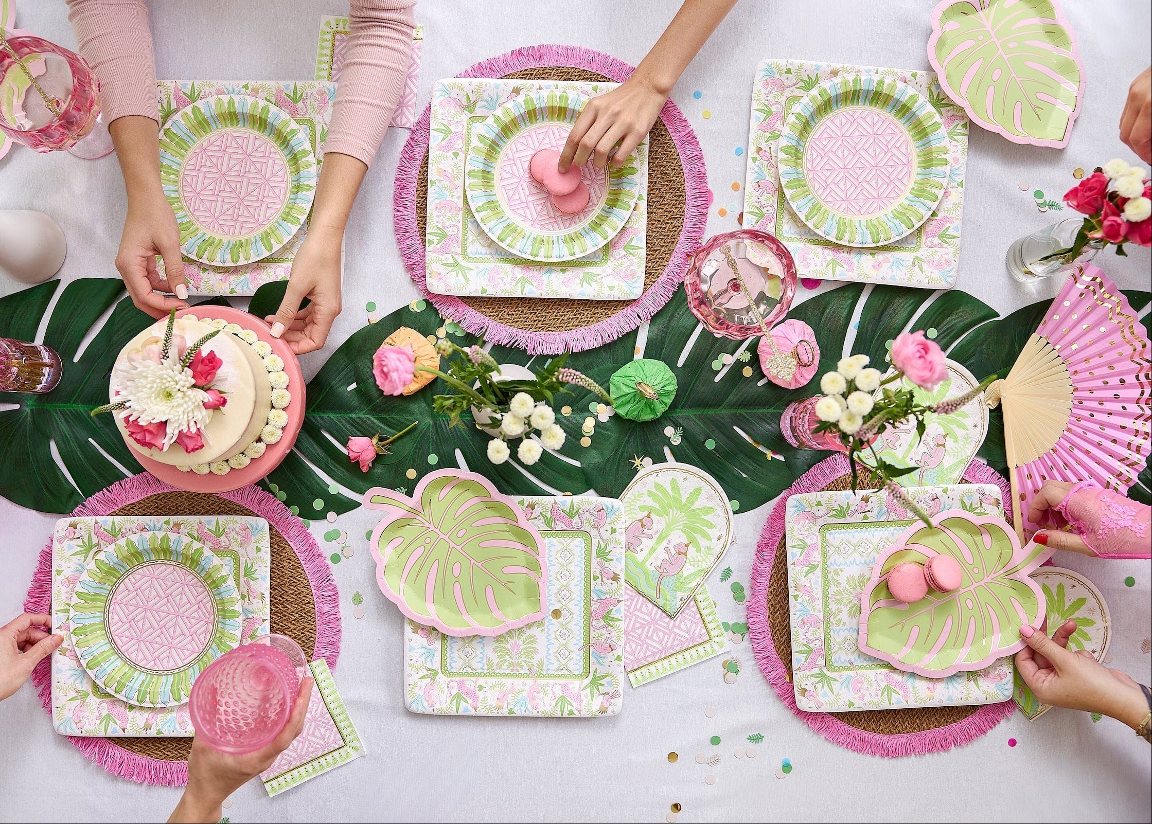 Cabana Club Tableware Party Kit