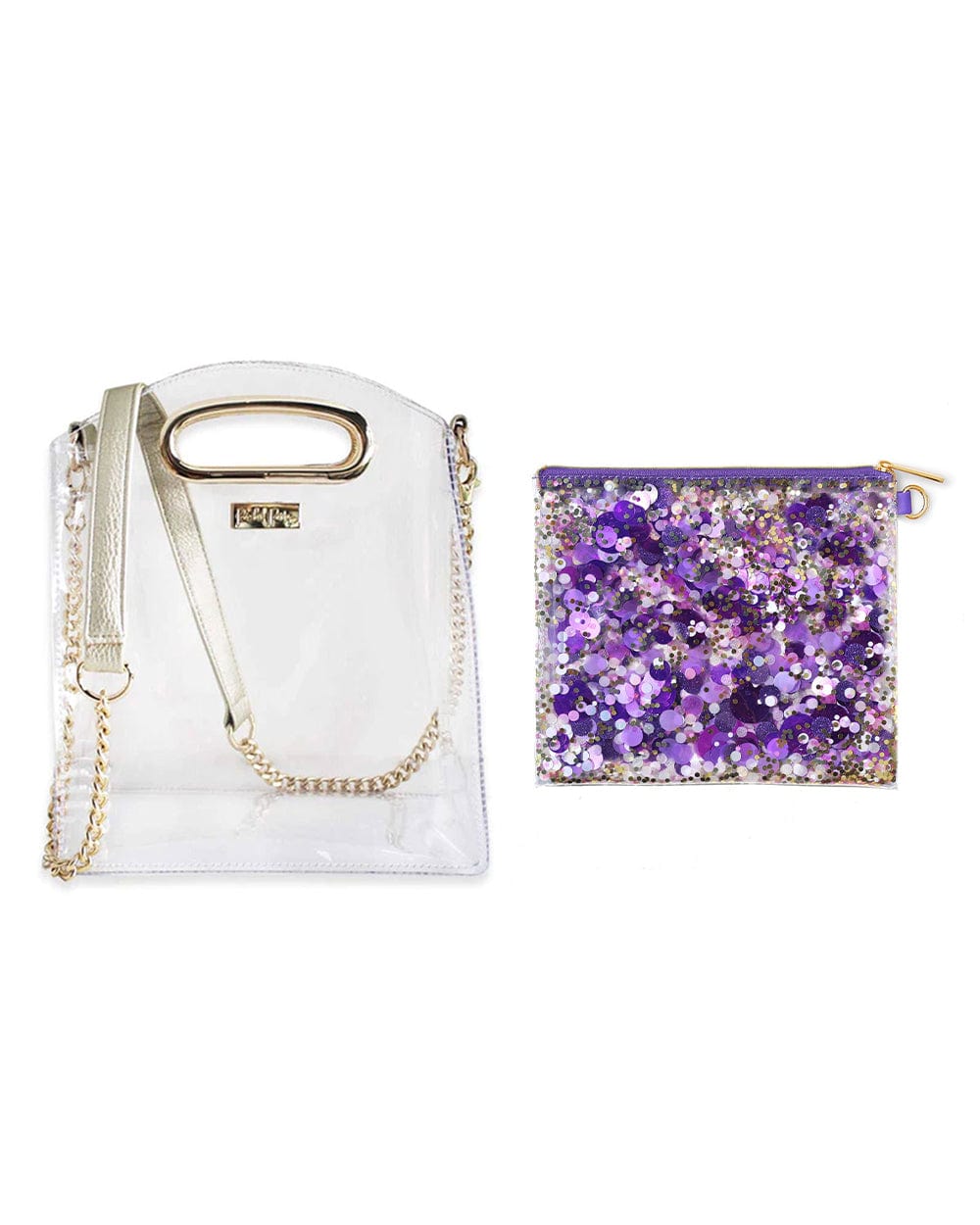 Confetti Everything Pouch & Stadium Bag Set