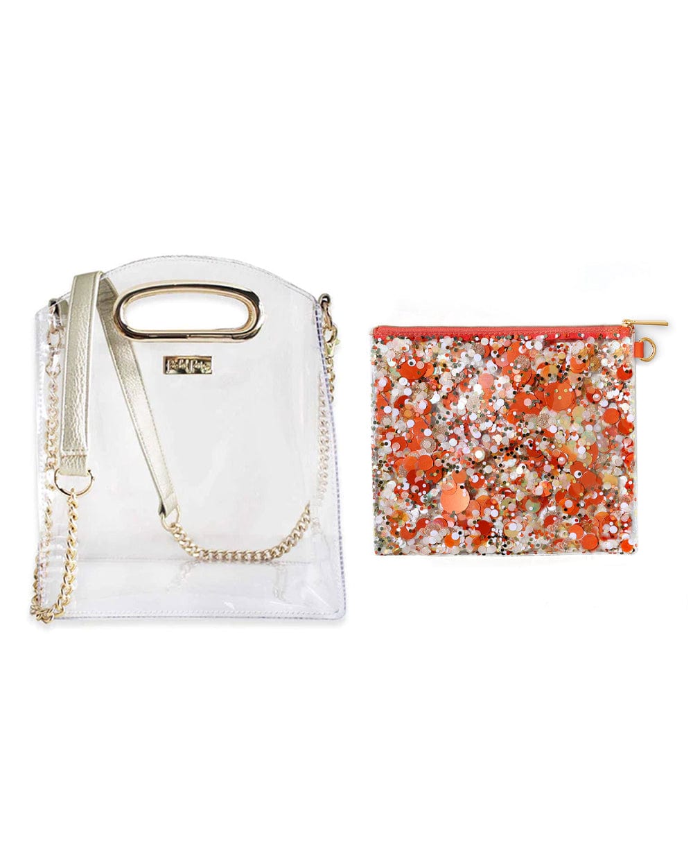 Confetti Everything Pouch & Stadium Bag Set