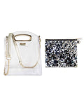 Confetti Everything Pouch & Stadium Bag Set