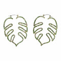 Palm Paradise Rhinestone Earrings