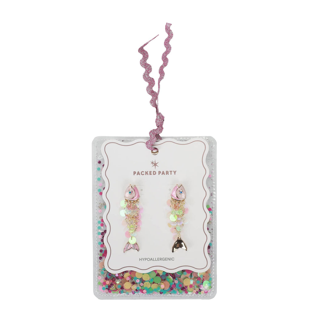 Catch Of The Day Sparkle Fish Earrings