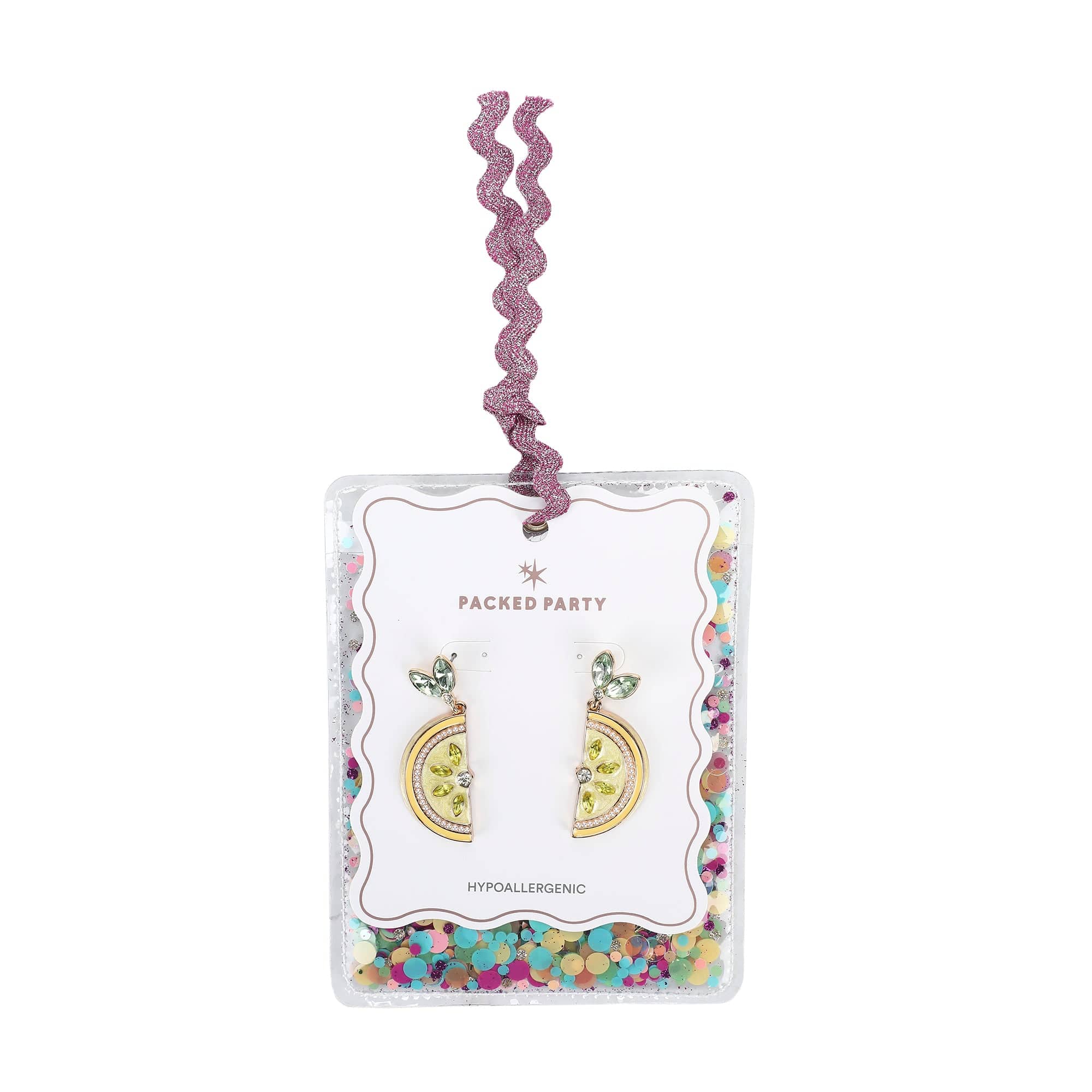 Lemon Slice Earrings