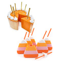 Fall Sipper Bundle - Candy Corn & Pumpkin Pie Sippers
