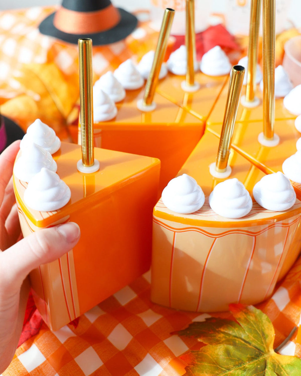 Fall Sipper Bundle - Candy Corn & Pumpkin Pie Sippers