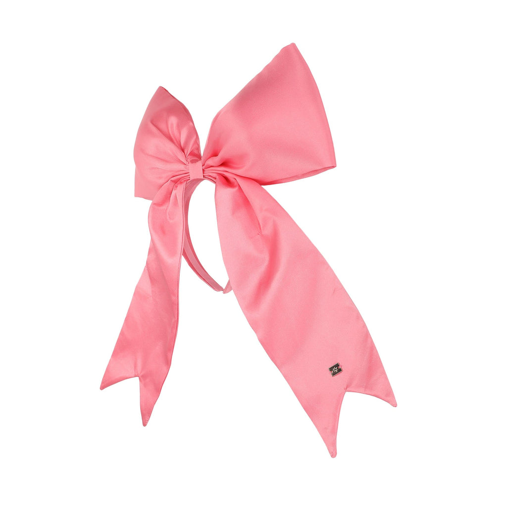 Pink Jumbo Bow Headband (Single or Set of 4)
