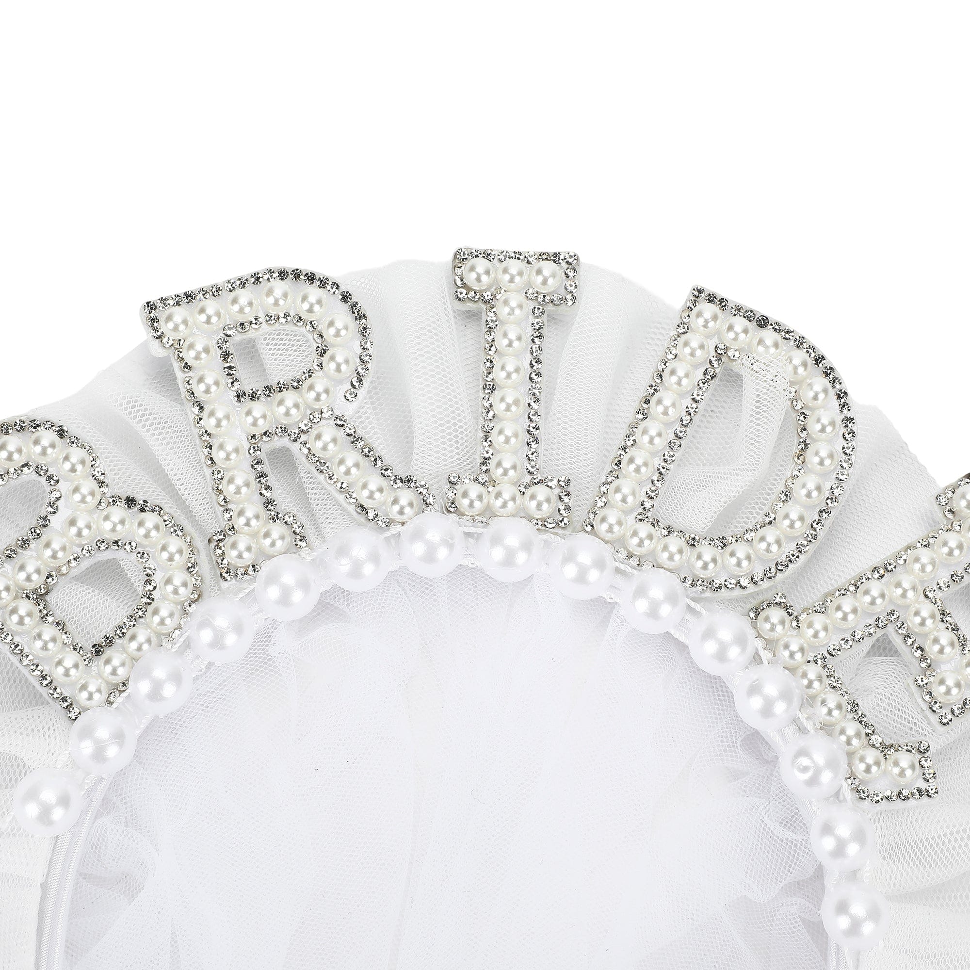Blushing Bride Novelty Headband