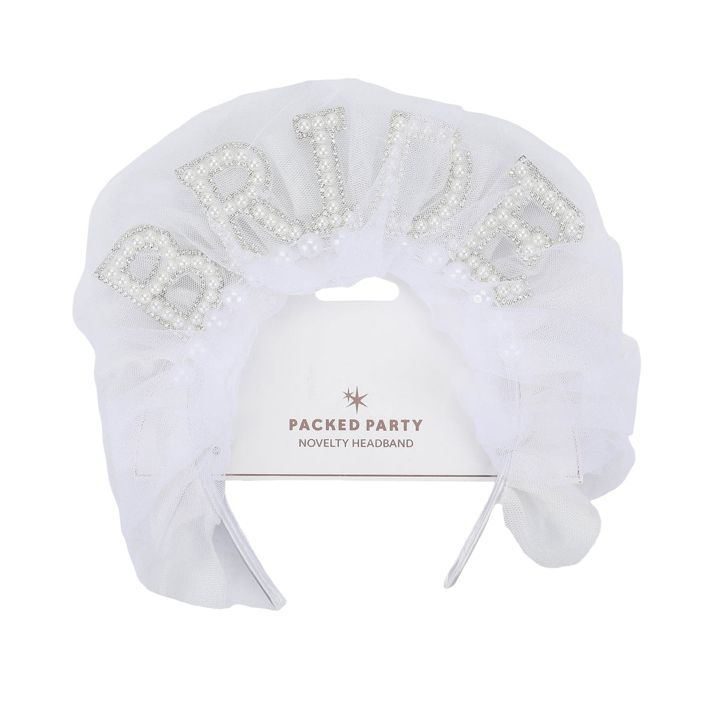 Blushing Bride Novelty Headband