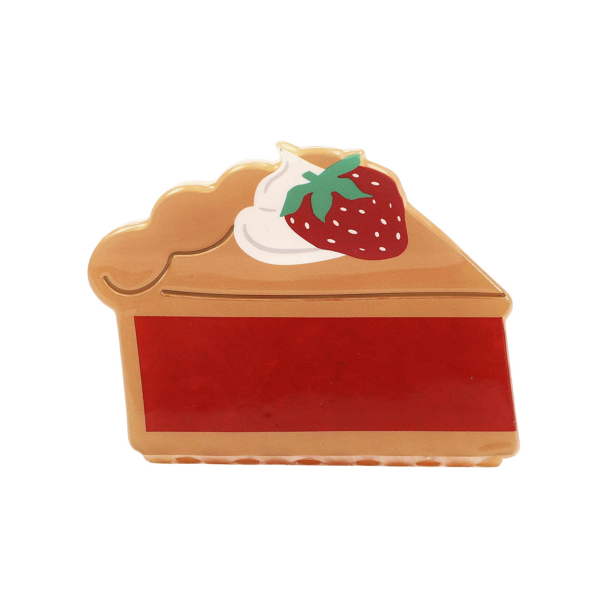 Strawberry Pie Hair Claw Clip