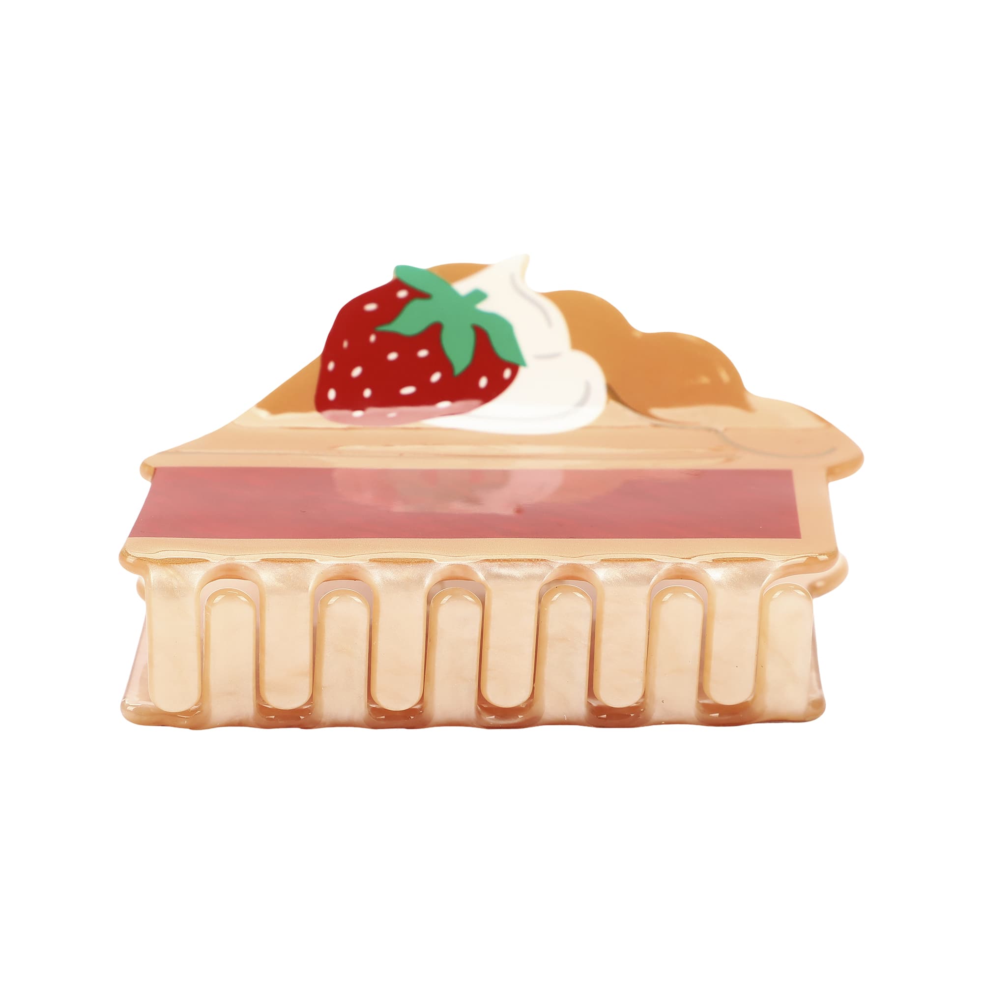 Strawberry Pie Hair Claw Clip