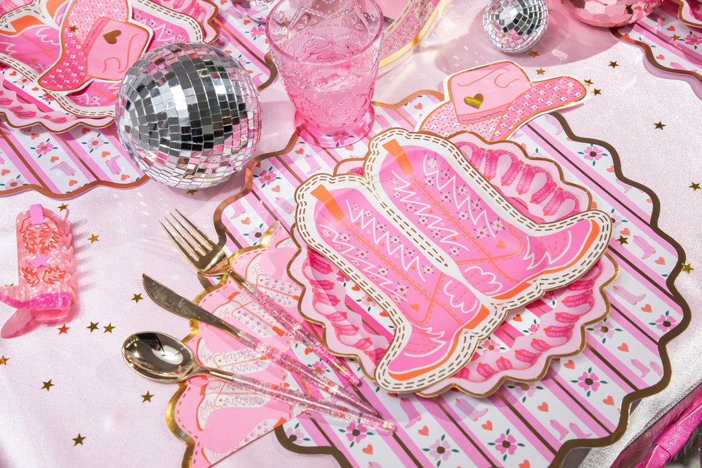 Better With Boots Tableware Party Kit