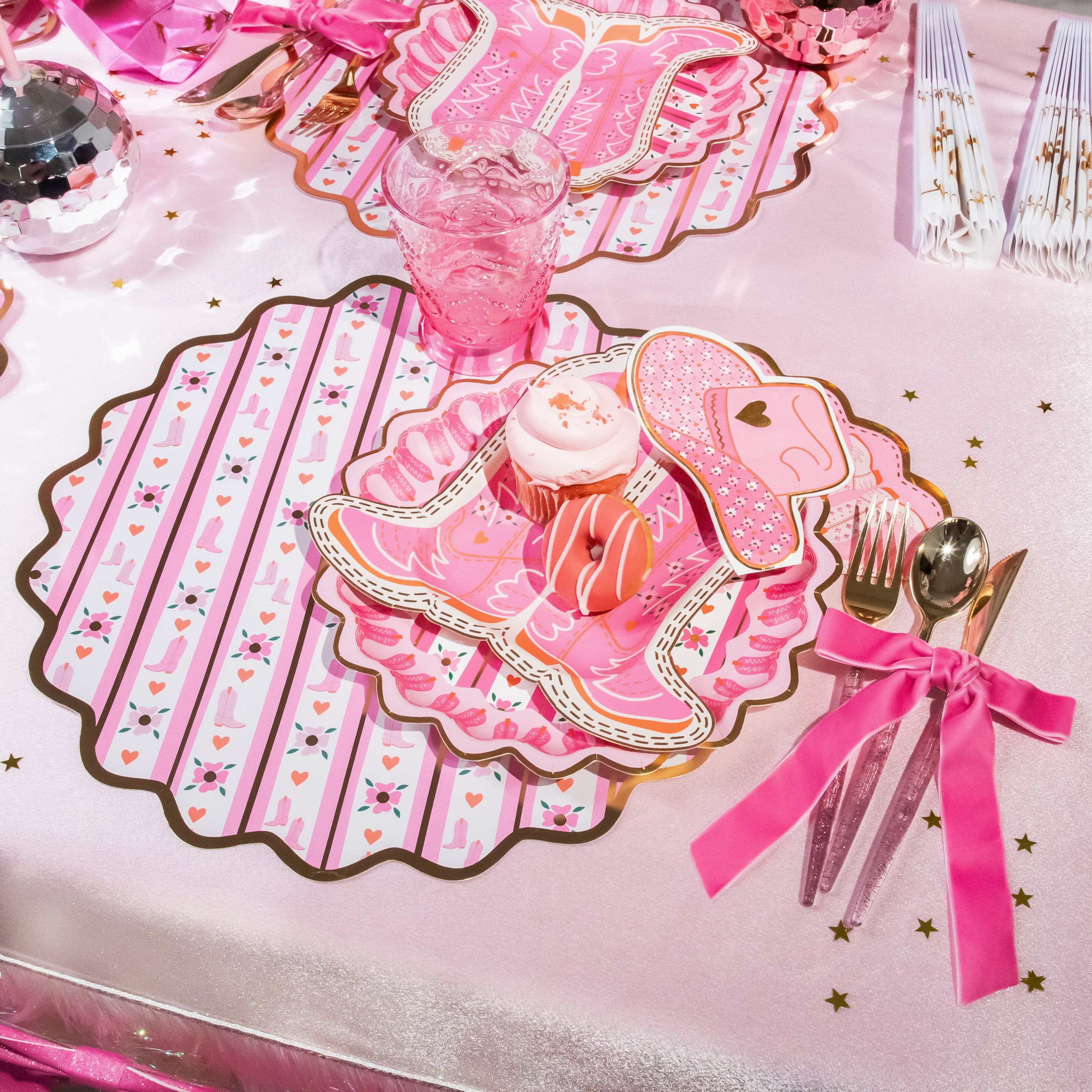 Better With Boots Tableware Party Kit