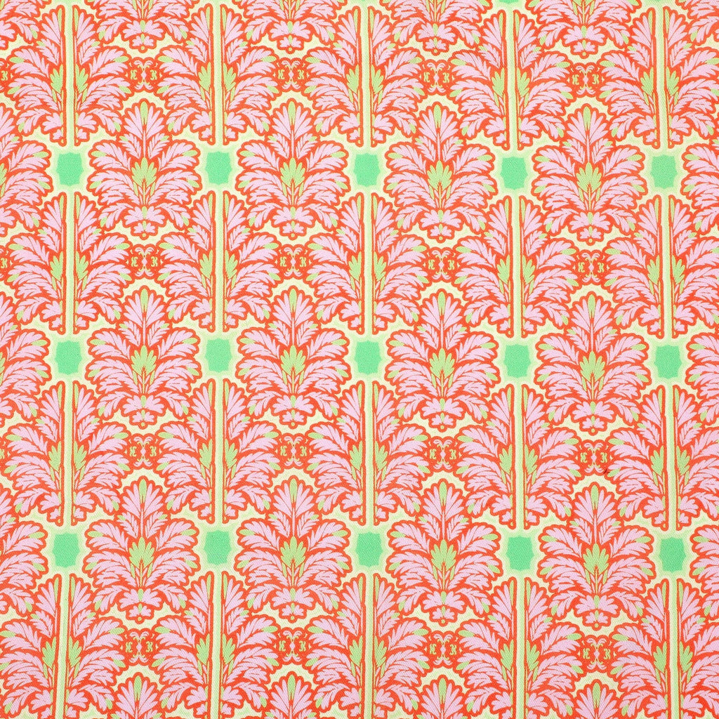 Pink Palm Satin Anything Scarf