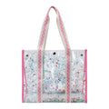 Confetti-filled Clear Vinyl Tote Bag