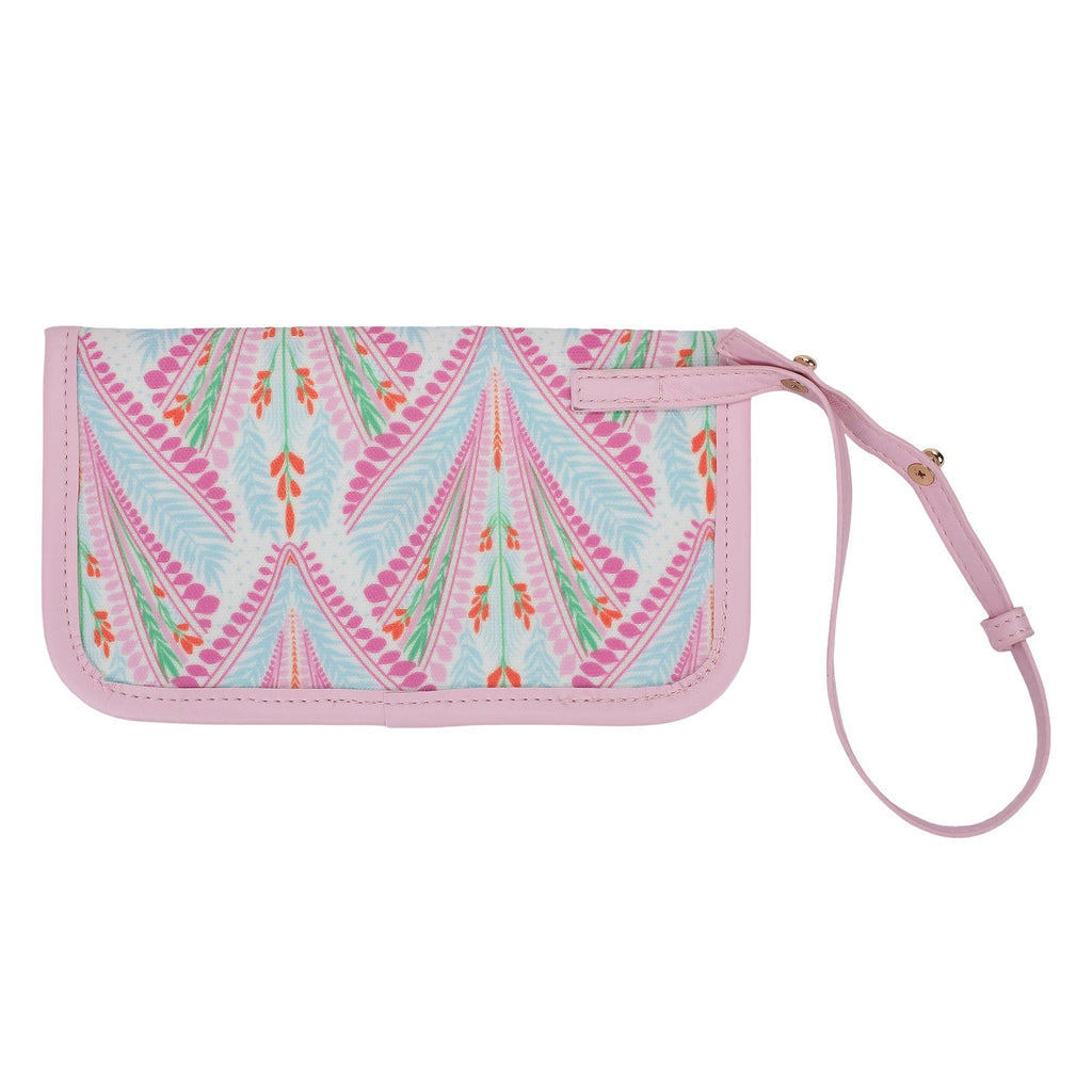 Petals & Plumes Oversized Tote Bag with Wallet