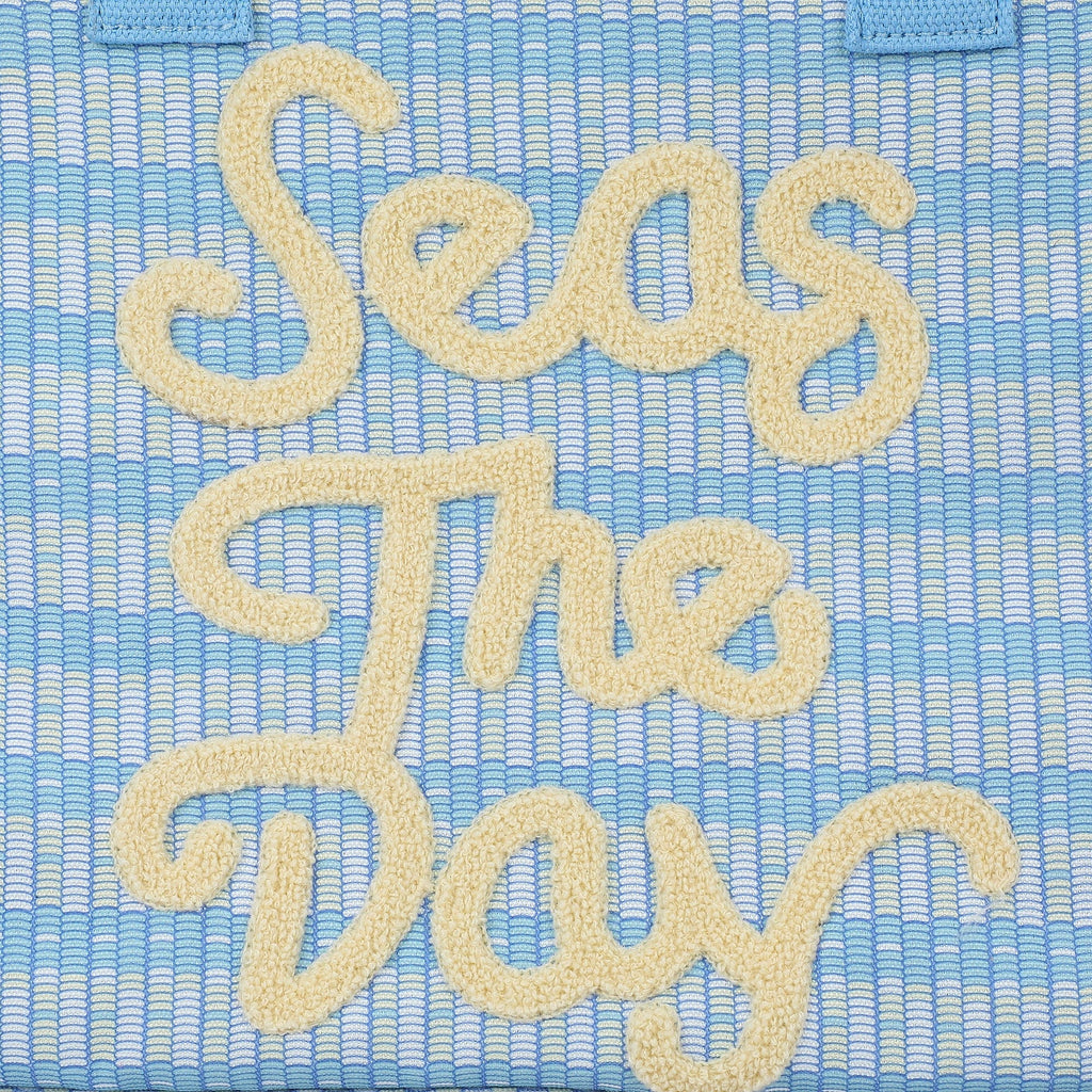 Seas The Day Canvas Tote Bag
