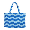 Blue Wave 2-in-1 Towel Tote Bag