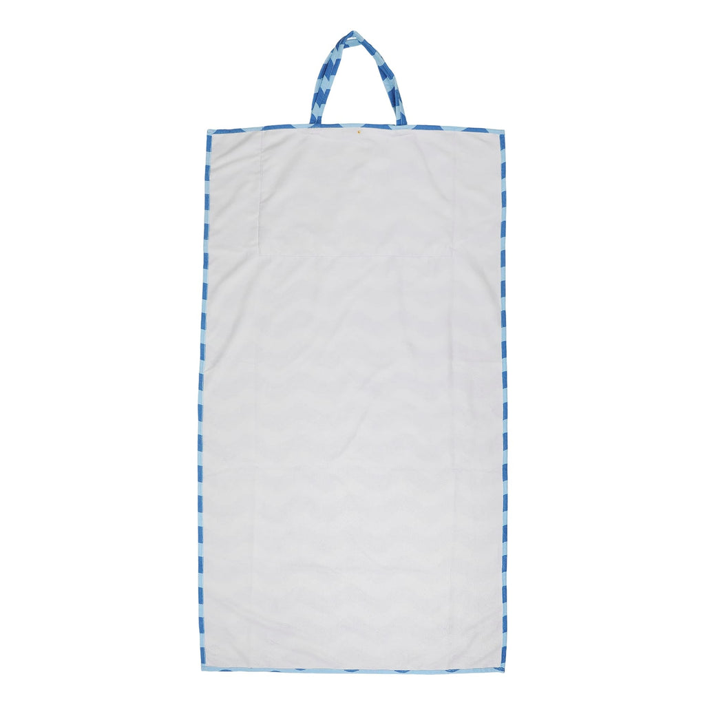 Blue Wave 2-in-1 Towel Tote Bag