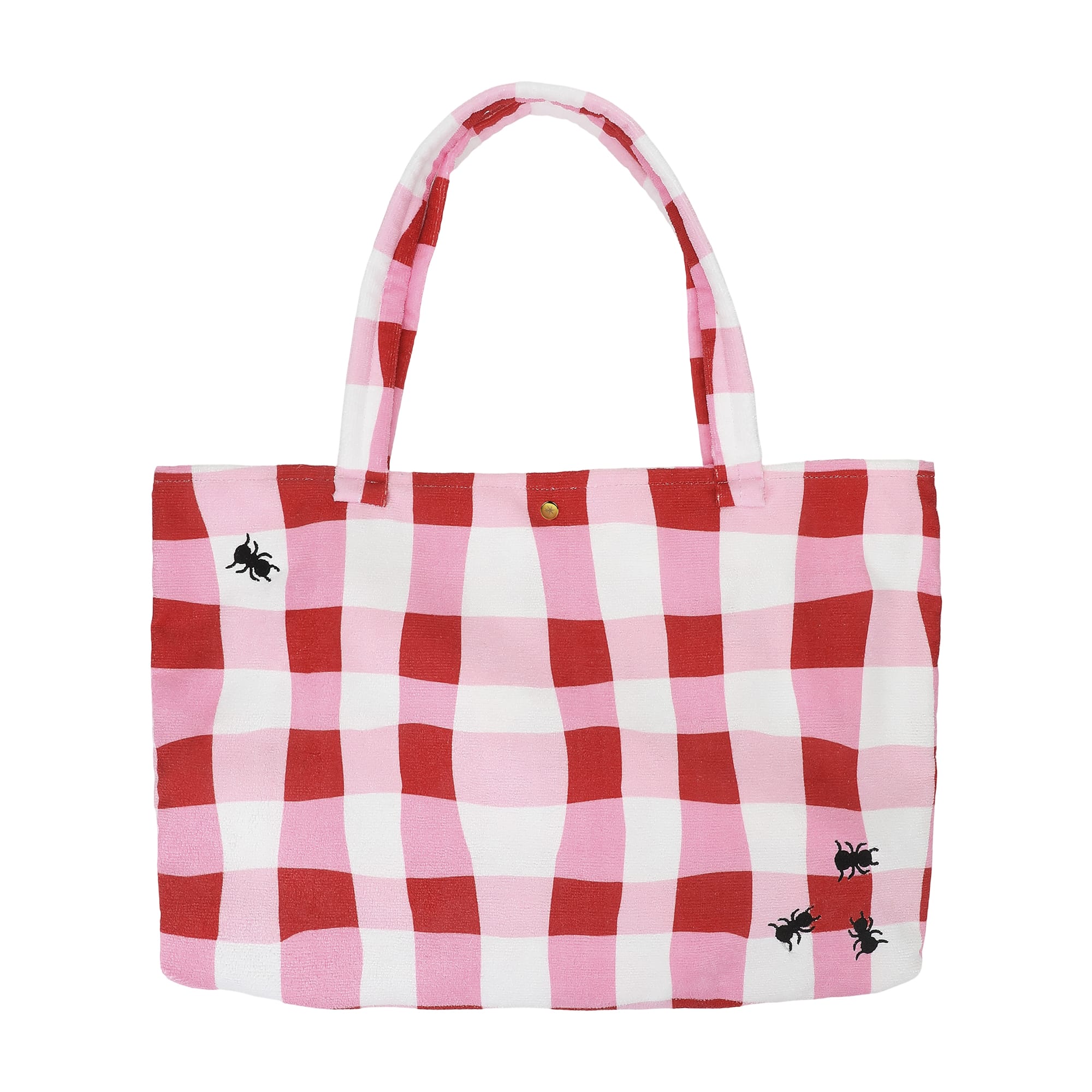 Picnic Perfect Gingham 2-in-1 Towel Tote Bag