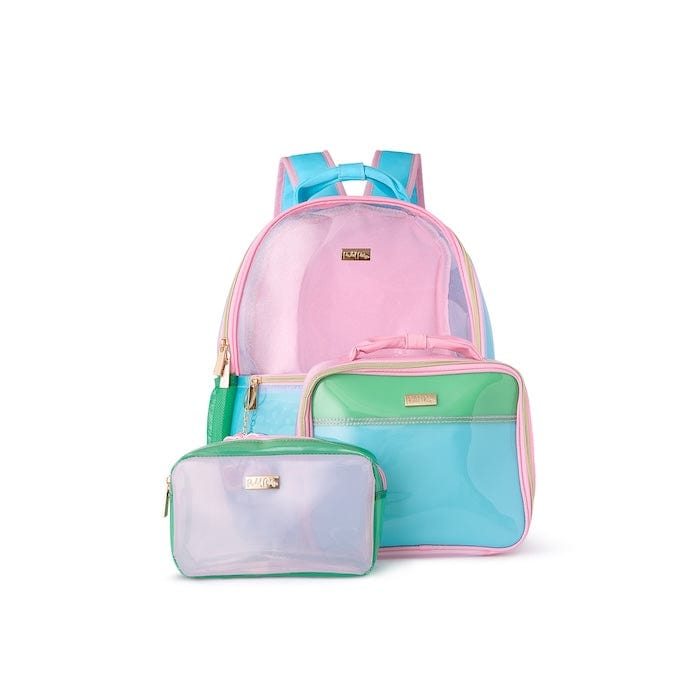 Color Block Jelly Backpack