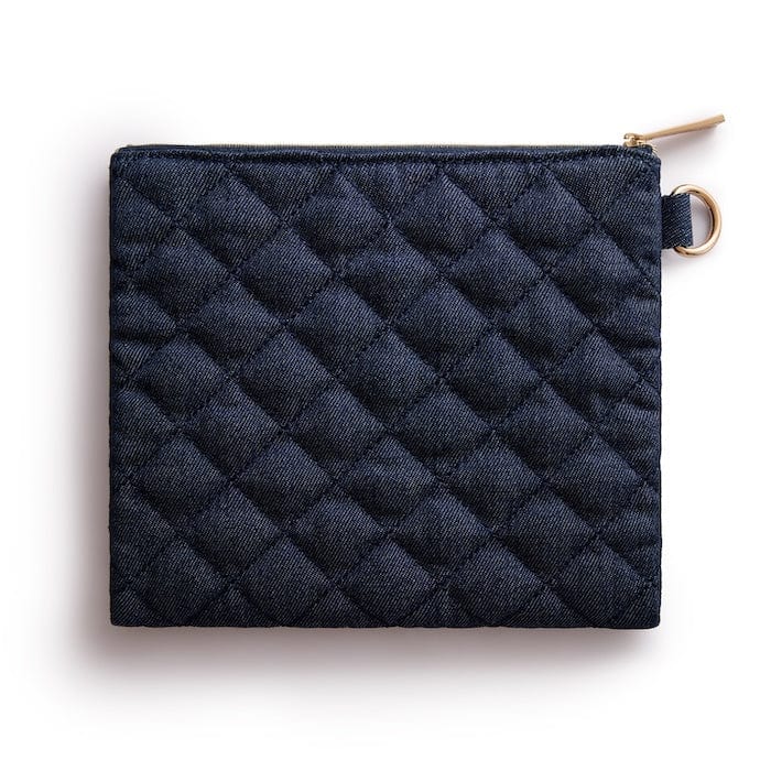 Denim and Gems Everything Pouch