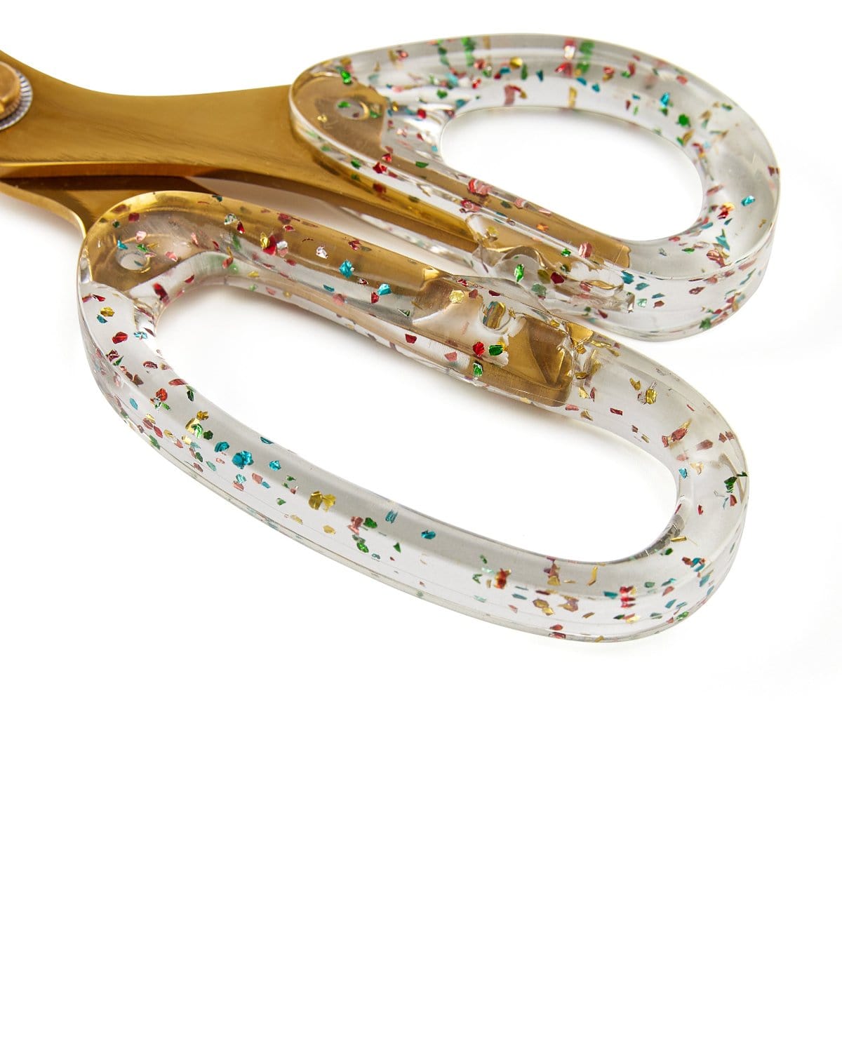 Confetti Injected Acrylic Scissors