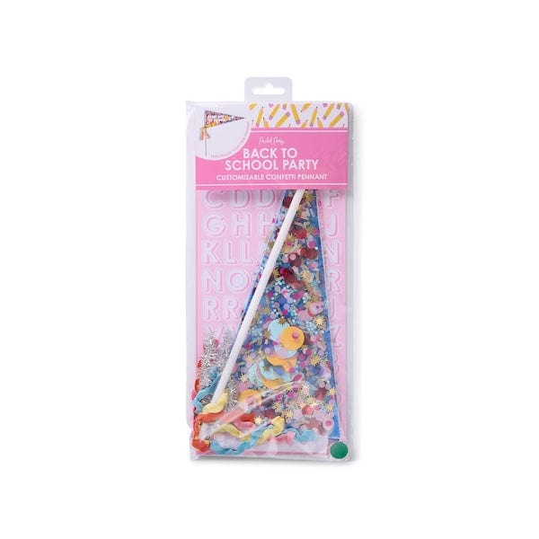 Customizable Confetti-filled Pennant Kit