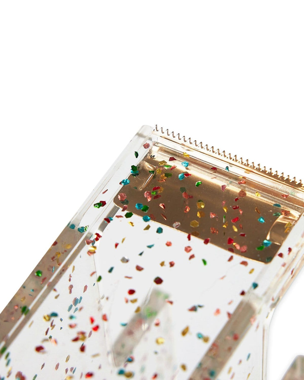 Confetti Injected Acrylic Tape Dispenser