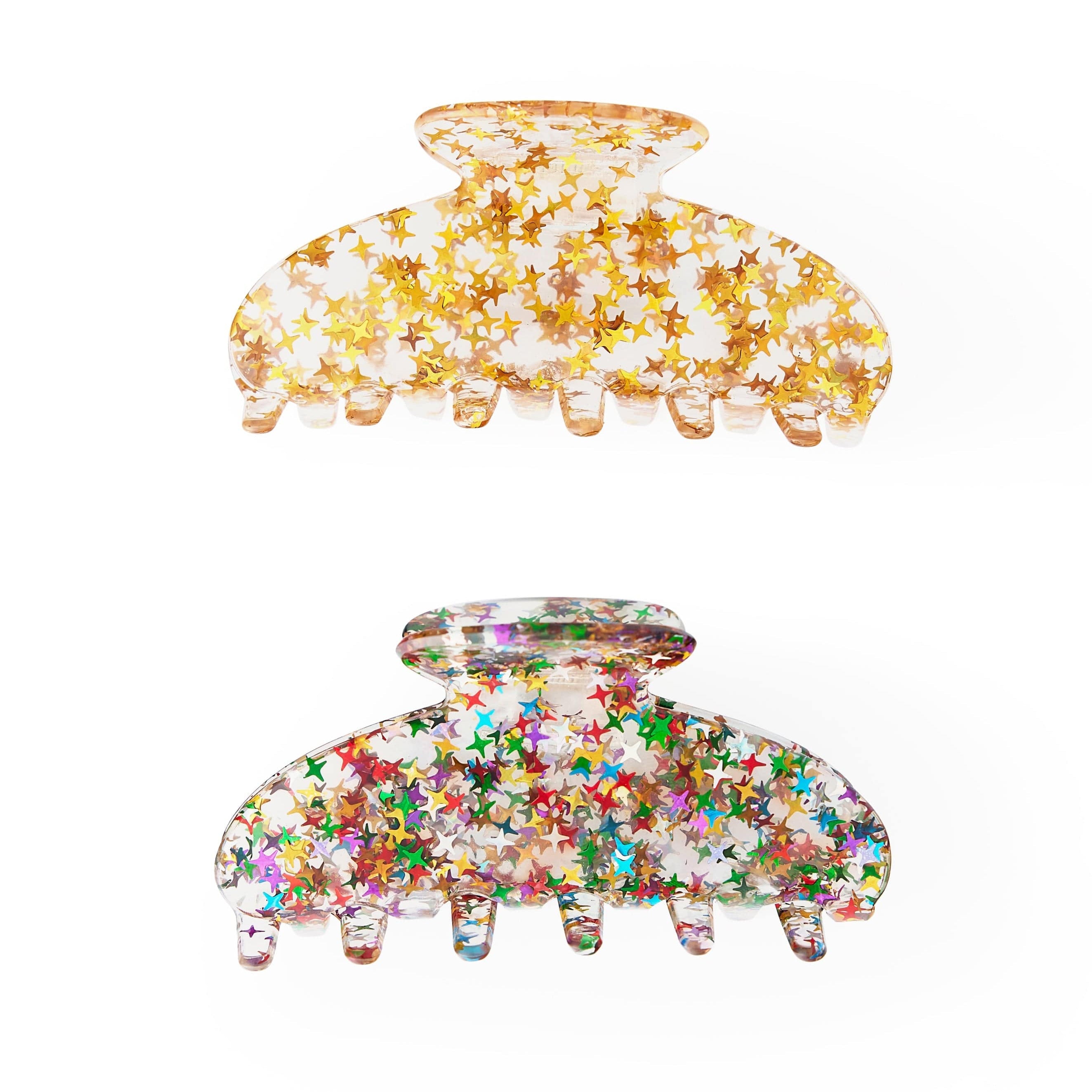 Confetti Club Hair Claw Clips (set of 2)