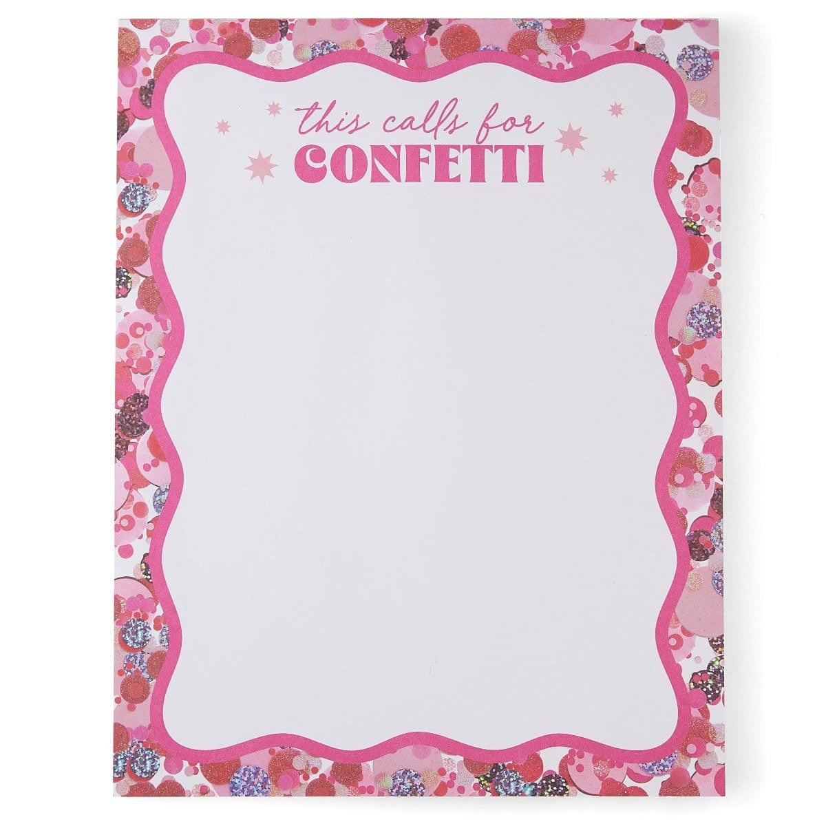 Jumbo Confetti Notepad