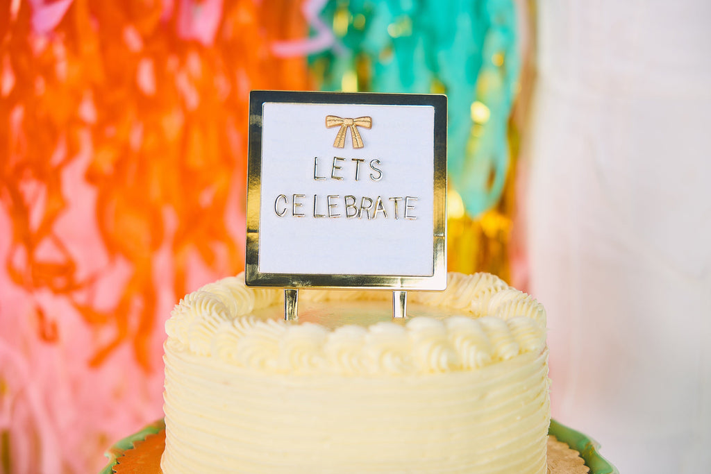Lovely Little Letterboard Customizable Cake Topper (114 characters)
