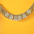 Customizable Gold Fringe Reusable Party Banner