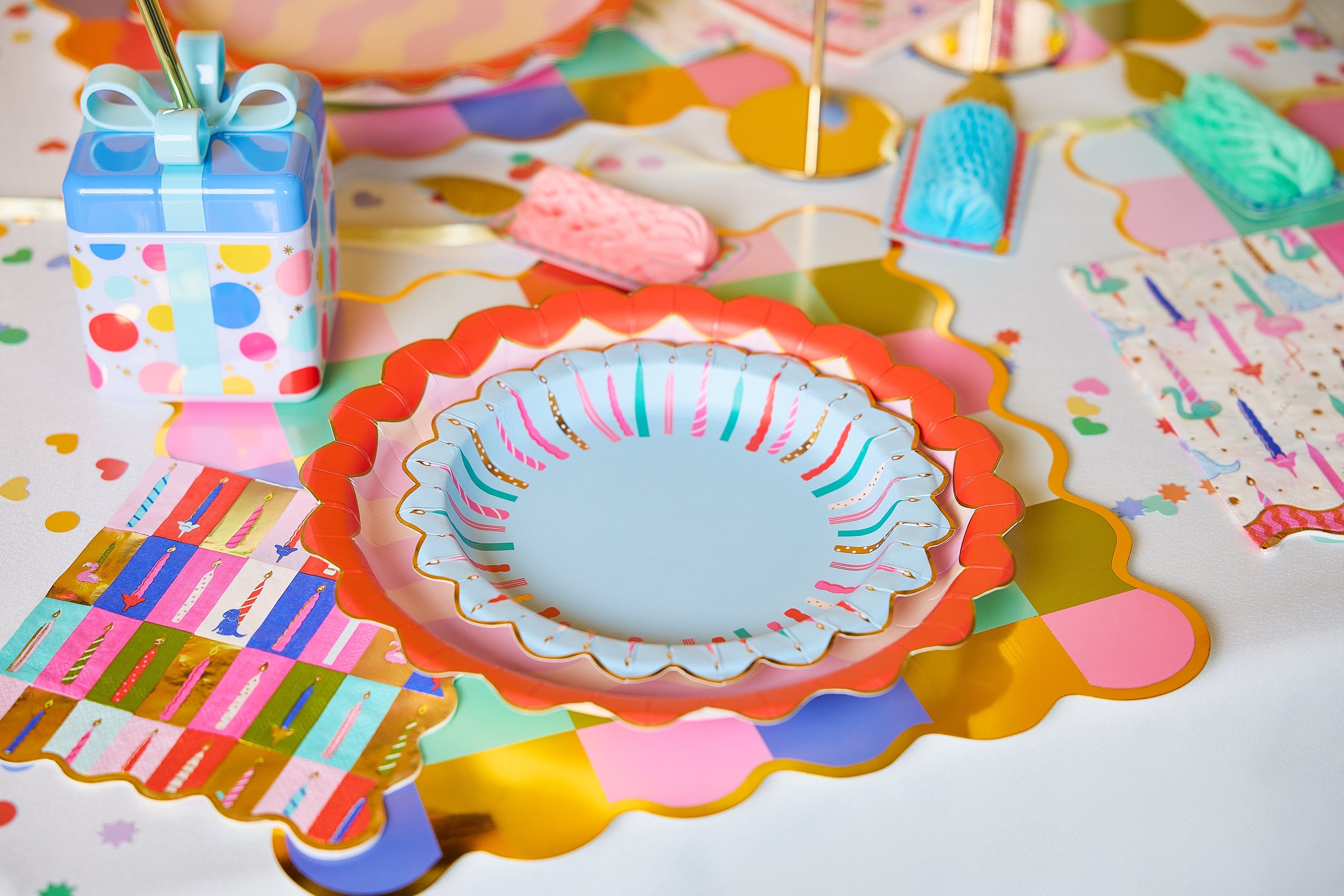 Birthday Wishes Tableware Party Kit