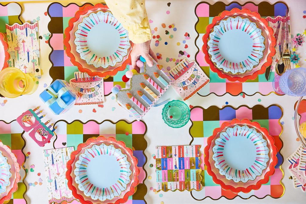 Birthday Wishes Tableware Party Kit