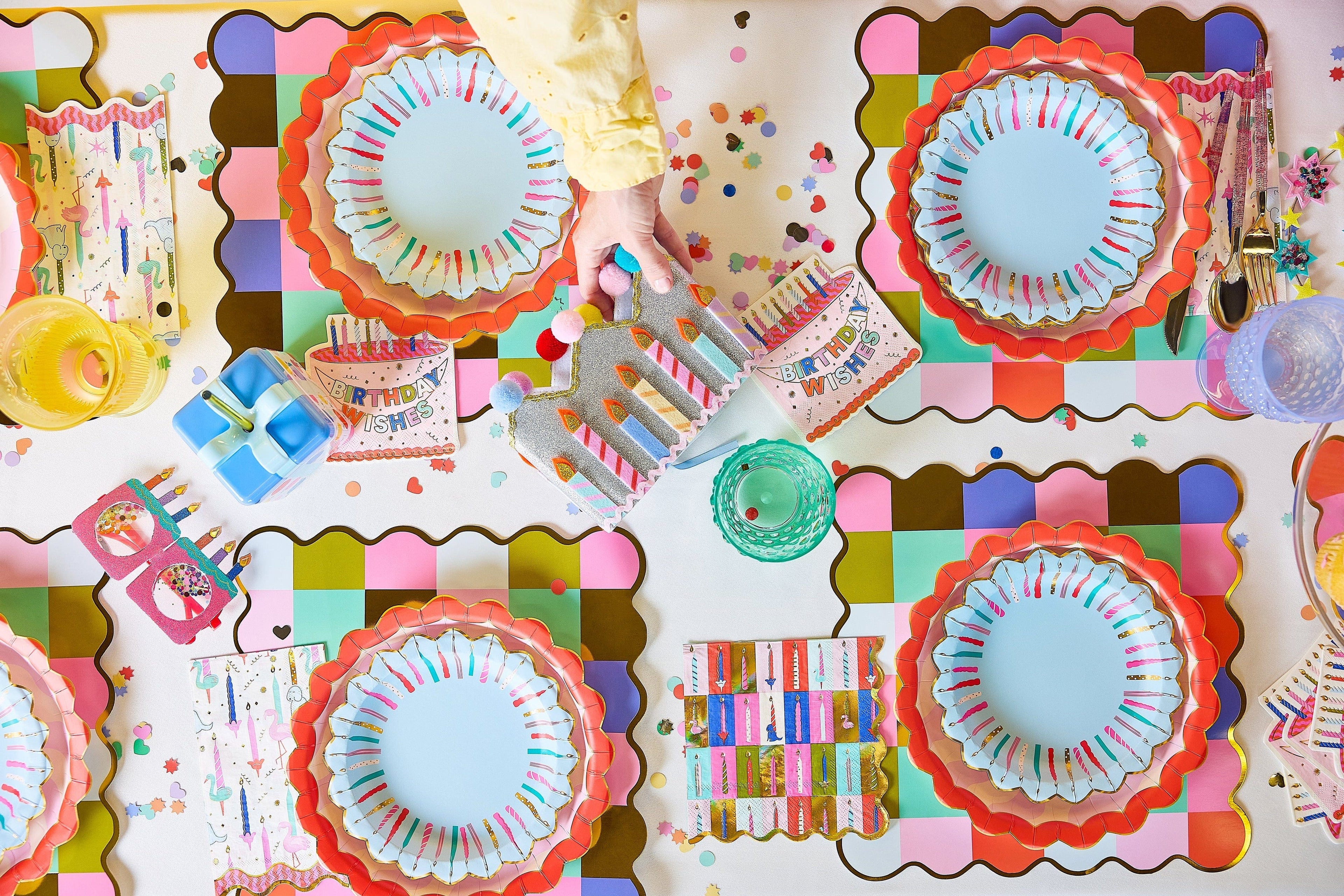 Birthday Wishes Tableware Party Kit