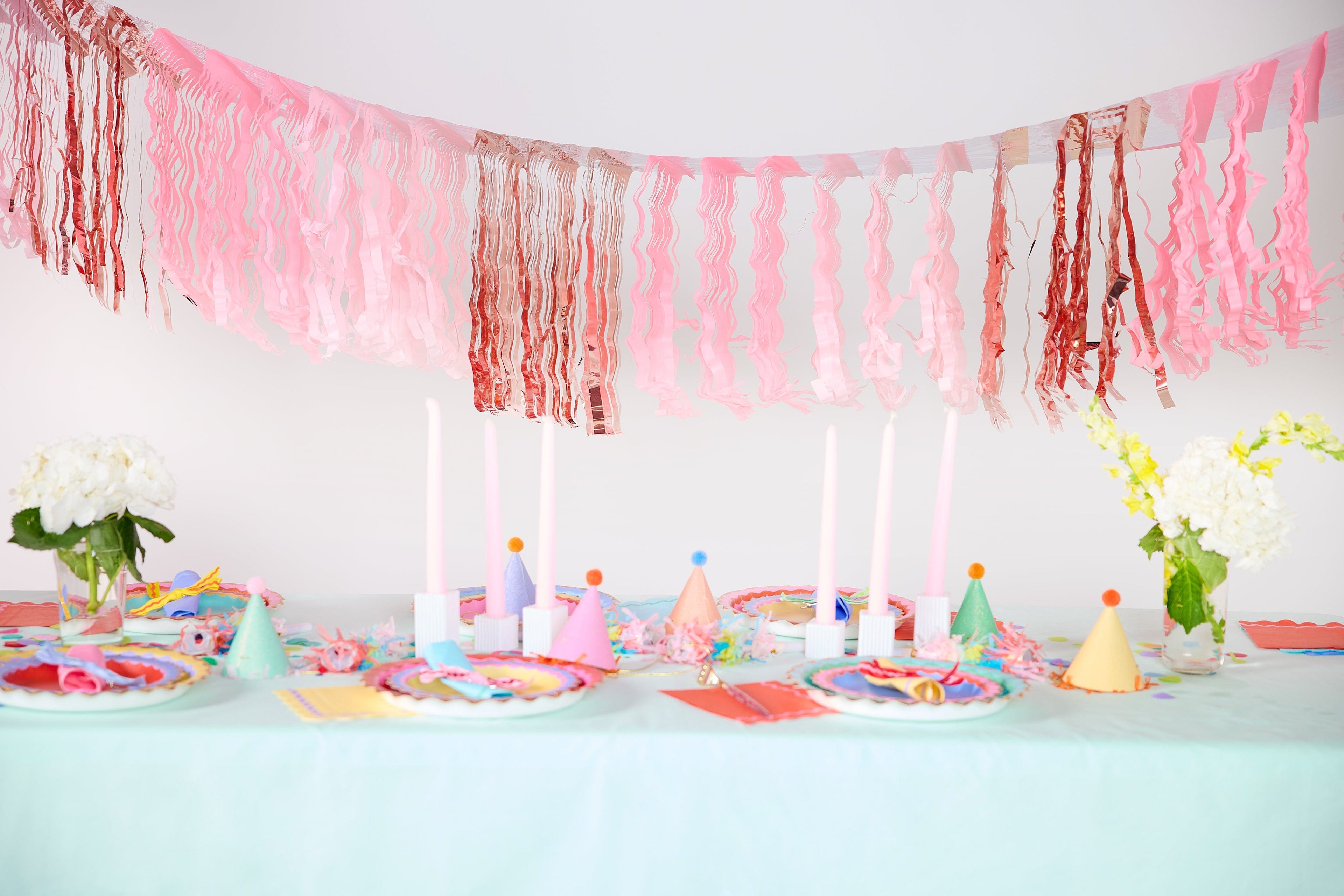 Mini Glitter Party Hats (set of 8)