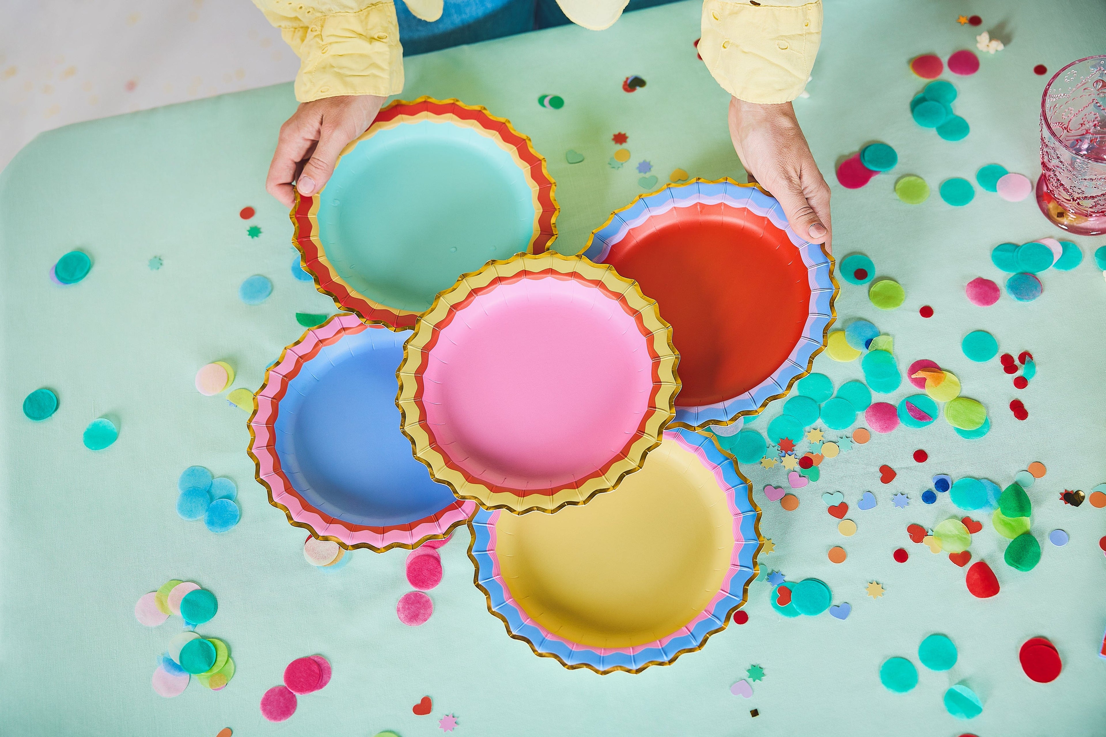 Ric Rac Rainbow Tableware Party Kit