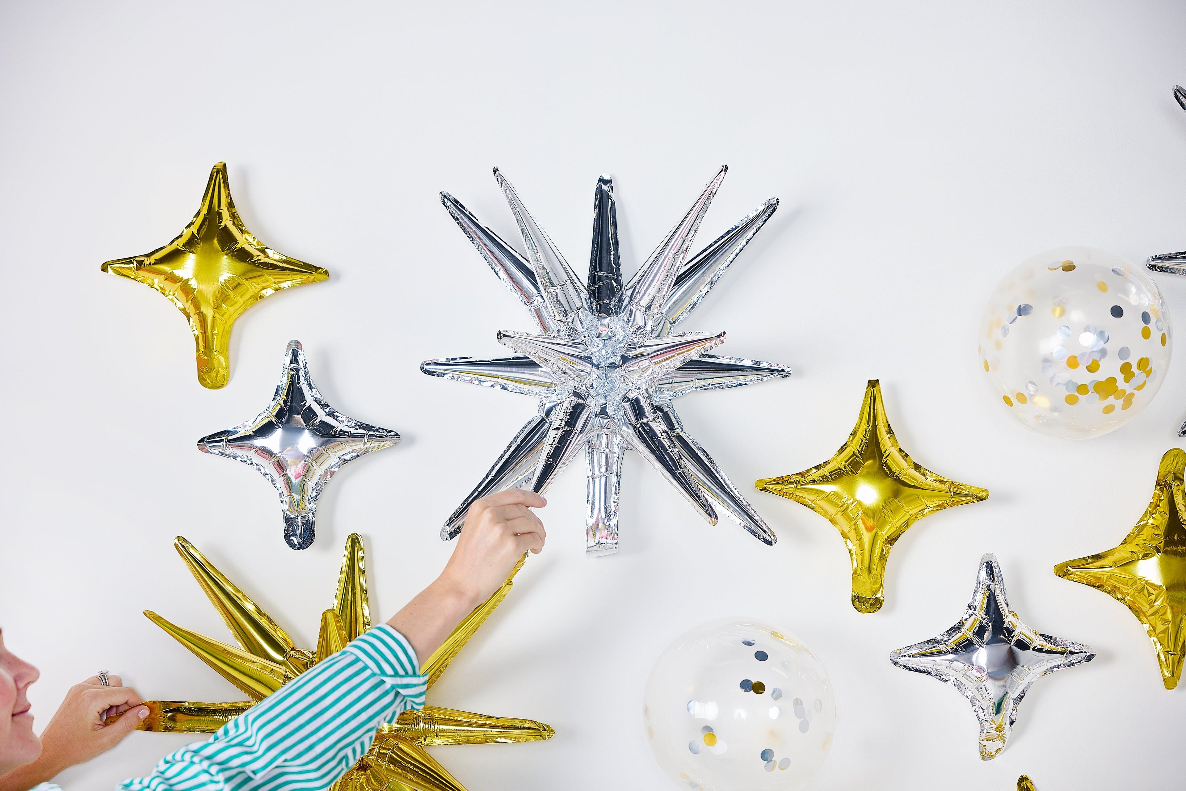 Sparkle And Shine Mylar Balloon Pack (21 ct)